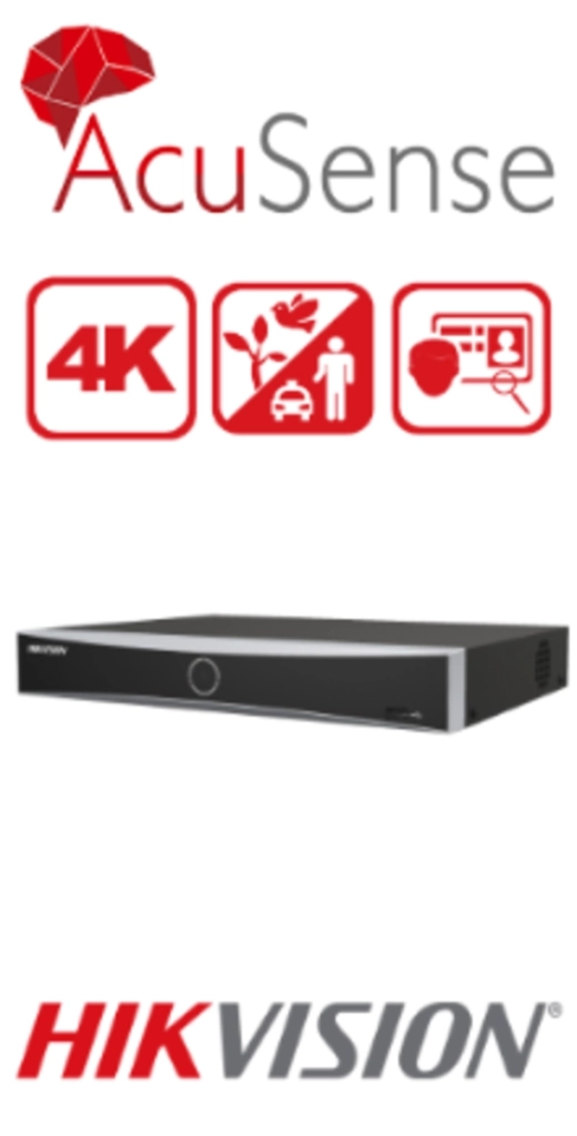 Видеорегистратор Hikvision NVR DS-7604NXI-K1 4CH ACUSENSE