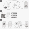 Cameră Wi-Fi cu o singură atingere, Imou Ranger RC 3MP (IP-GK2CP-3C0WR), sunați-vă familia cu o singură atingere