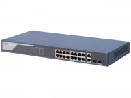 SMART Switch PoE 16 + 2 Uplink Hikvision DS-3E1318P-SI