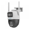 Camera de supraveghere video IP Wi-Fi Uniarch Uho-P2S-M33F34, 3MP+3MP, 2.8mm/4mm, PT, IR/WLight 30m, Two-way Audio, mSD, IP66