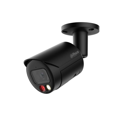 Camera de supraveghere video Dahua DH-IPC-HFW2449S-SA-LED-0280B-S2 Black Full-color 4MP