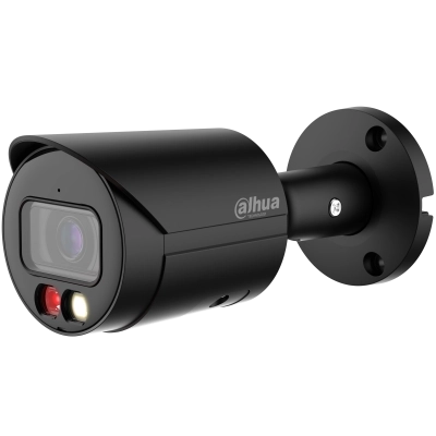 Camera de supraveghere video Dahua DH-IPC-HFW2449S-SA-LED-0280B-S2 Black Full-color 4MP