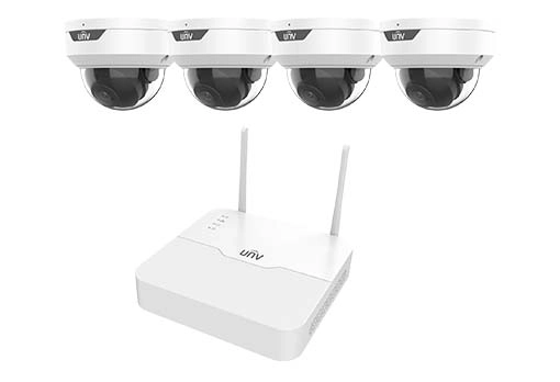 Uniview набор камер видеонаблюдения KIT/NVR301-04LB-W/4*322SR3-VSF28W-D