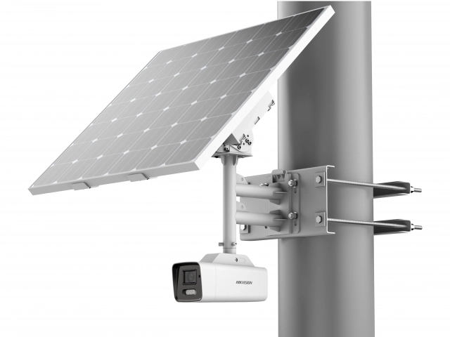 Цилиндрическая солнечная 2Мп Smart 4G IP-камера с ИК-подсветкой до 30м Hikvision DS-2XS6A47G1-LS/C36S80