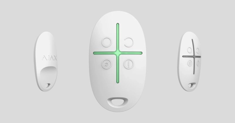 AJAX Брелок для охранной системы Ajax SpaceControl (white)