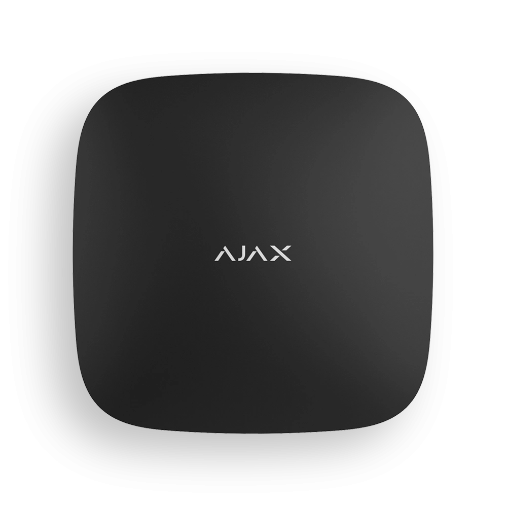 AJAX Интеллектуальная централь Ajax Hub 2 Plus EU Black