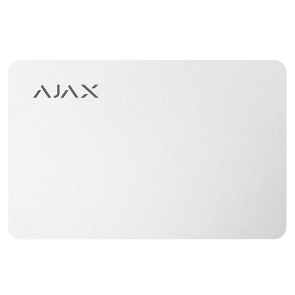 AJAX Защищенная бесконтактная карта Ajax Pass White