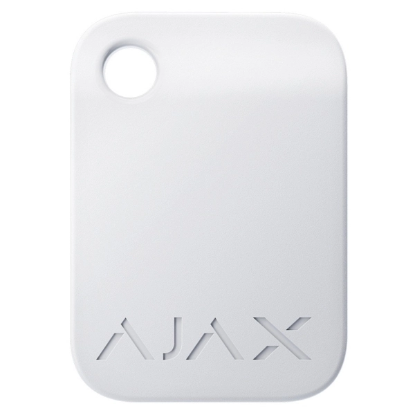 AJAX Защищенный бесконтактный брелок для клавиатуры Ajax Tag white RFID (3pcs)