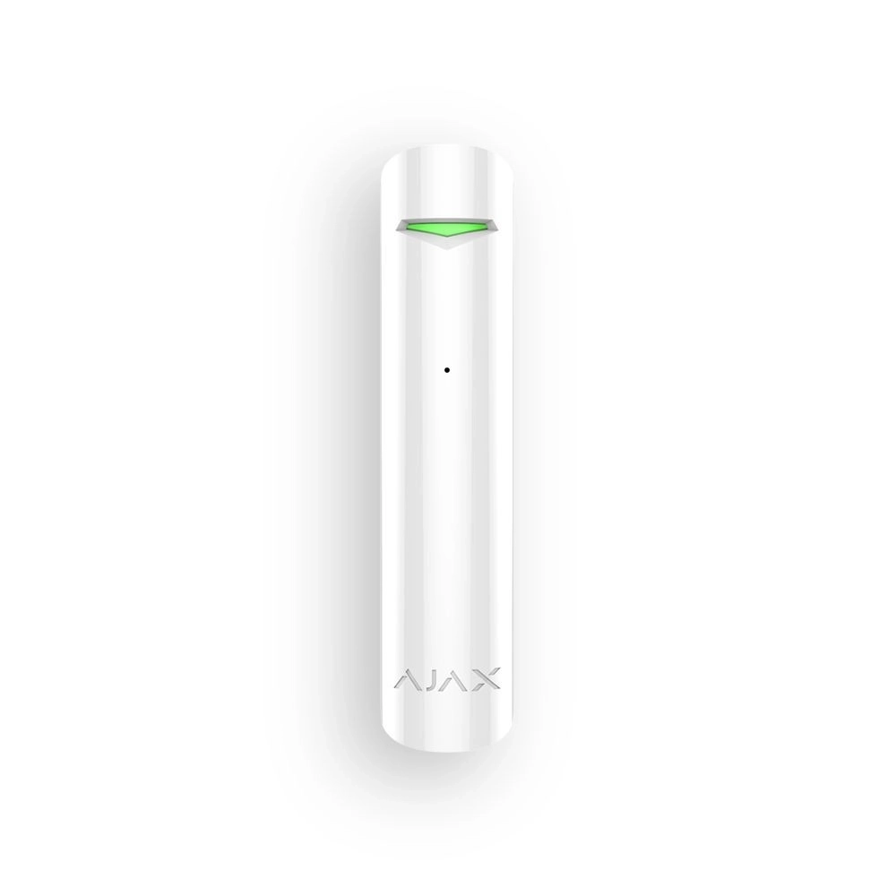 AJAX Миниатюрный беспроводной детектор GlassProtect white