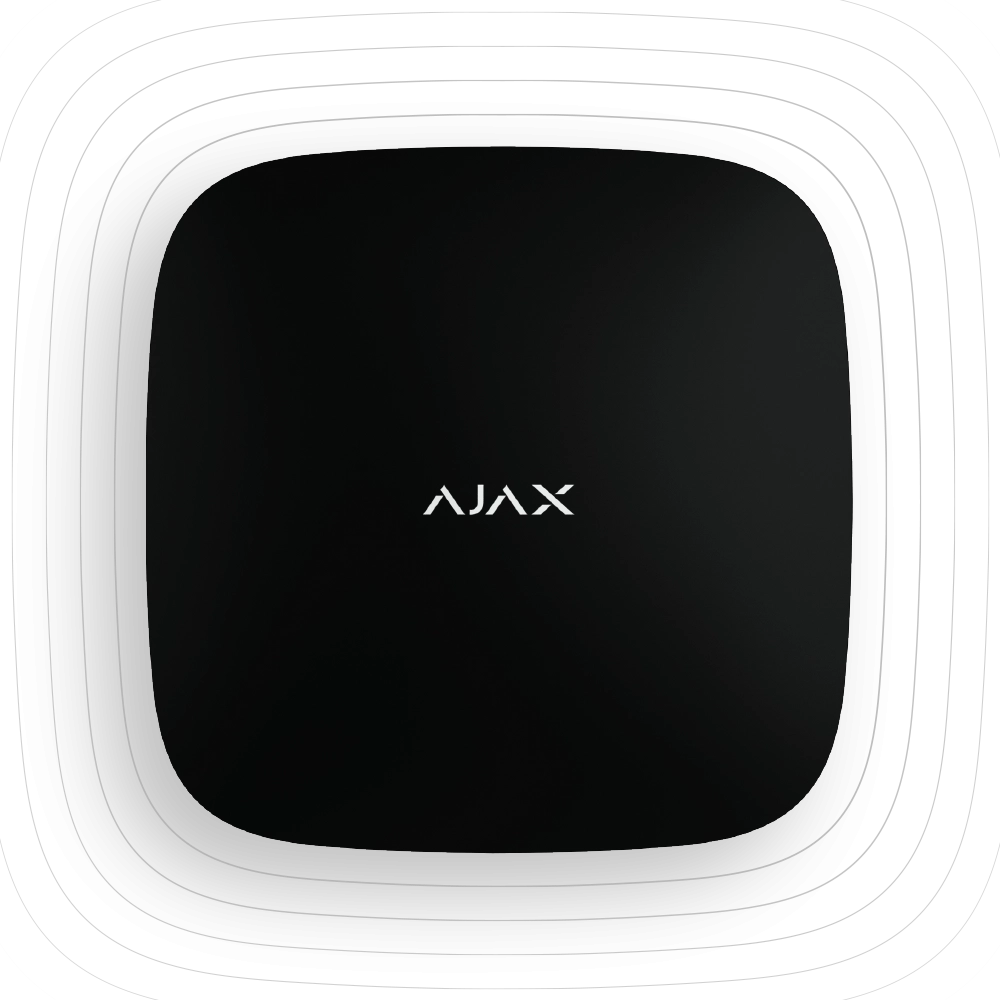 AJAX Ajax ReX Black EU ретранслятор радиосигнала системы безопасности