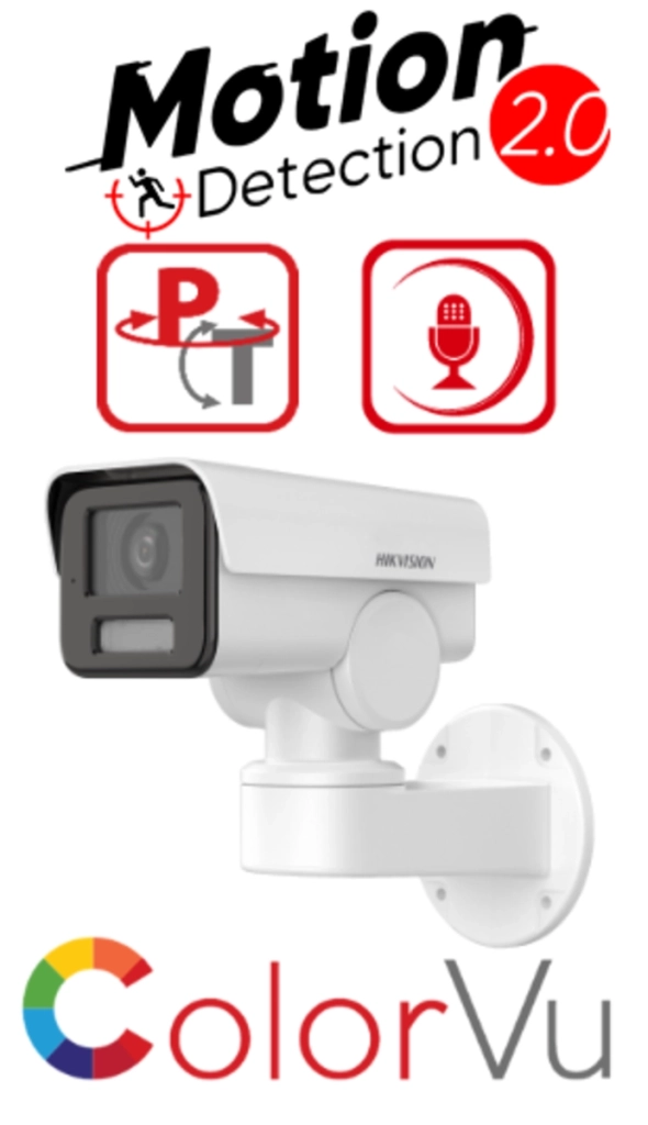 Hikvision camera IP supraveghere video PT BULLET DS-2CD1P47G2-LUF (COLORVU 4MPX 4MM)