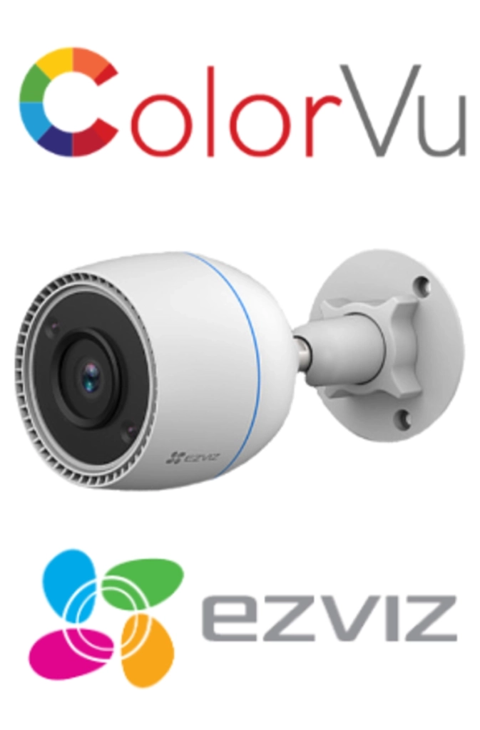 EZVIZ IP камера видеонаблюдения CS-C3TN-A0-1H2WFL (COLORVU BULLET WI-FI 2MPX 2.8MM)
