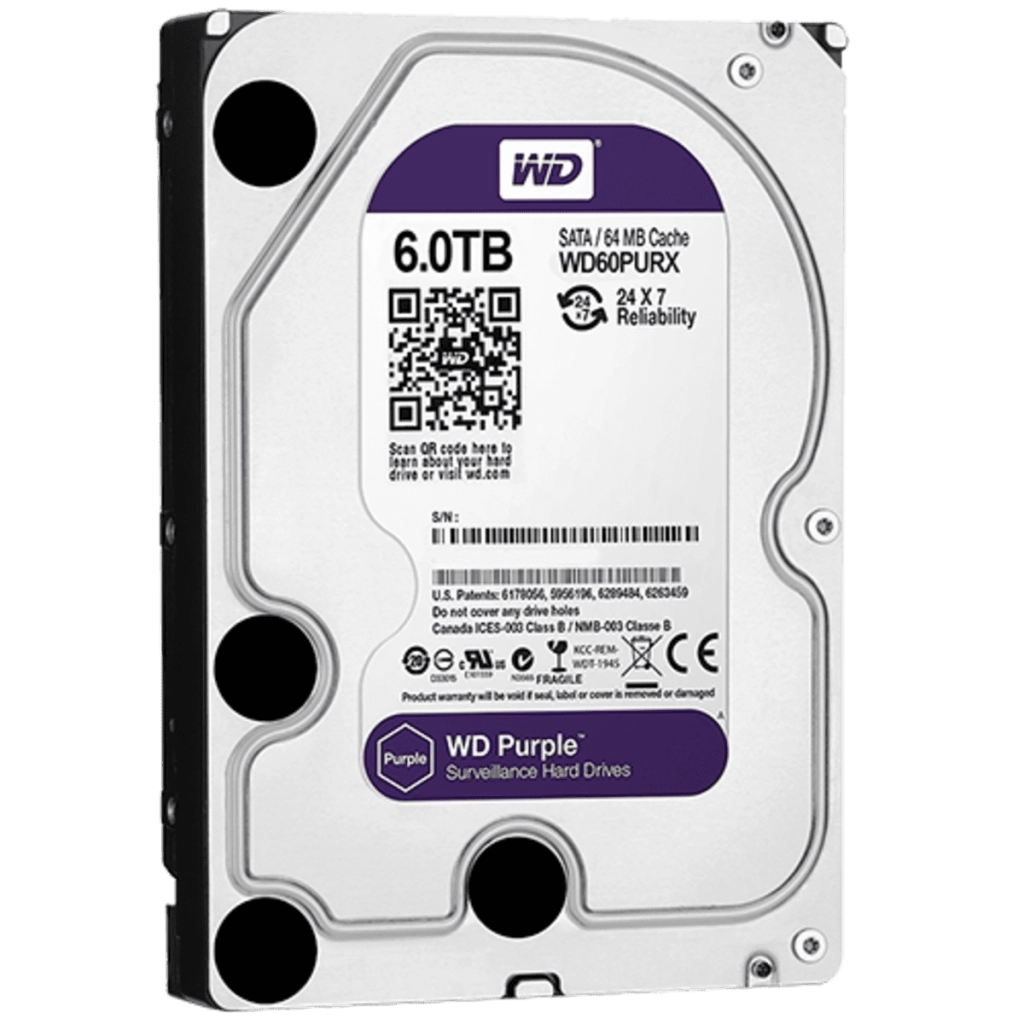Western Digital HDD 6TB WD60PURX
