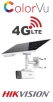 IP Камера видеонаблюдения Hikvision DS-2XS2T47G1-LDH/4G/C18S40 (WITH SOLAR PANEL 4MPX 4MM)
