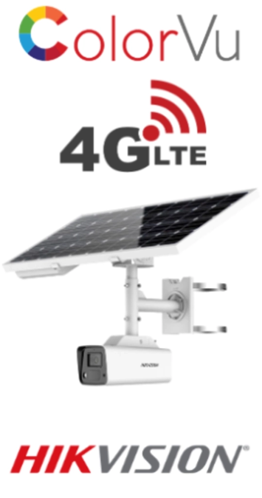 IP Камера видеонаблюдения Hikvision DS-2XS2T47G1-LDH/4G/C18S40 (WITH SOLAR PANEL 4MPX 4MM)