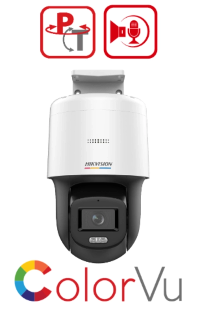 Hikvision camera IP supraveghere video PT DS-2DE2C400SCG-E F1 (COLORVU 4MPX 4MM)