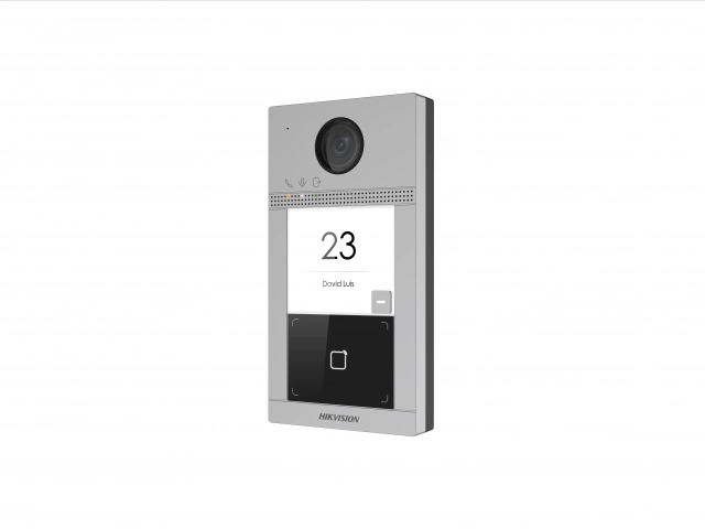 Hikvision 2Мп IP вызывная панель на одного абонента с ИК-подсветкой и Wi-Fi DS-KV8113-WME1
