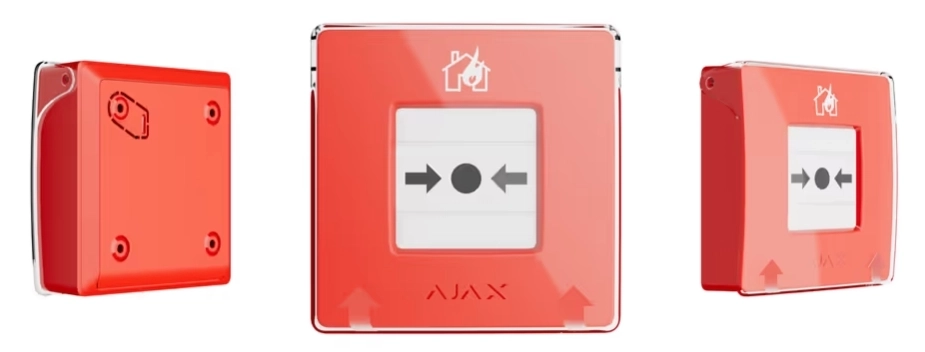 Ajax EN54 Manual Call Point (Red) (8EU) ASP