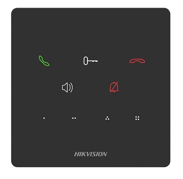 DS-KH6000-E1 — Stație audio IP interioară Hikvision pentru sisteme de interfonie