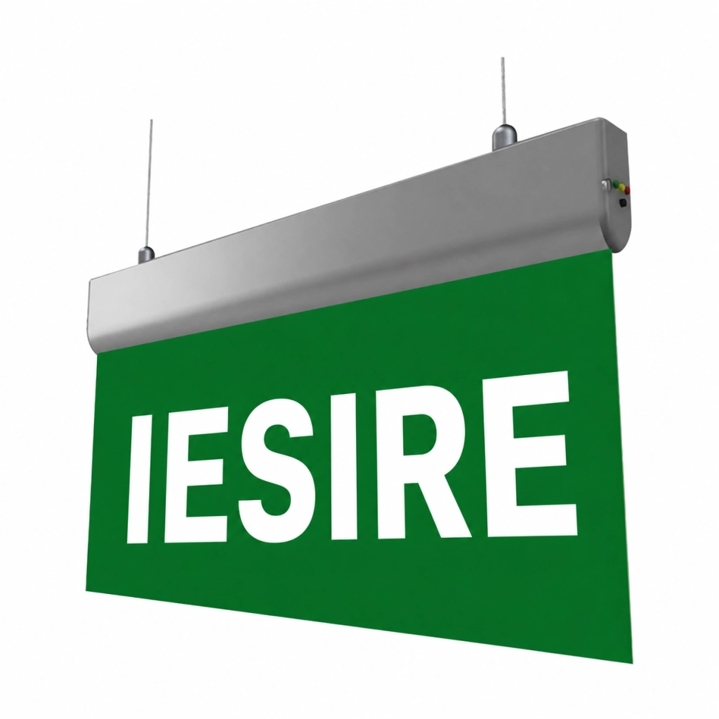 Indicator luminos de evacuare “IESIRE” suspendat LED 12/24V