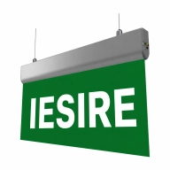 Indicator luminos de evacuare “IESIRE” suspendat LED 12/24V