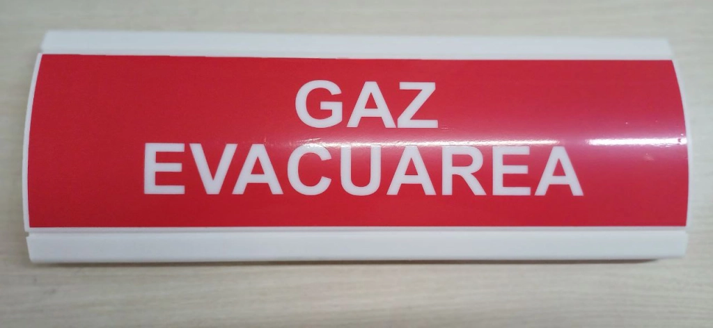ИТ TC-12/24C Tablo de indicatie (Incendiu, Pulbere Evacuare, Pulbere Nu Intra, Gaz Evacuare, Gaz Nu Intra, Automatica Deconectata)