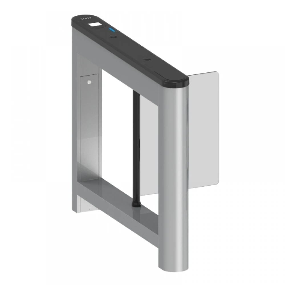 Распашной однополосный турникет с функцией антипаника ZKTeco Saturn S1000