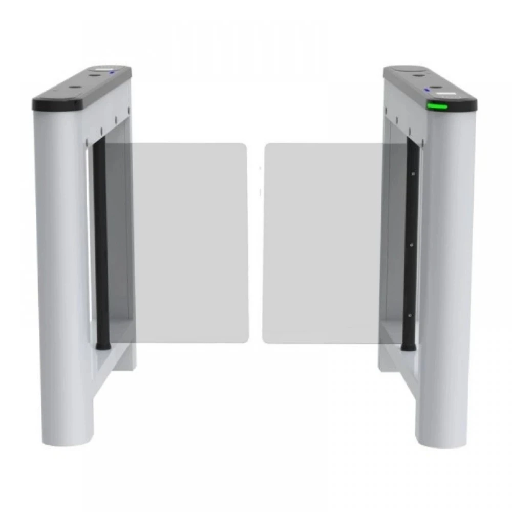 Распашной однополосный турникет с функцией антипаника ZKTeco Saturn S1000