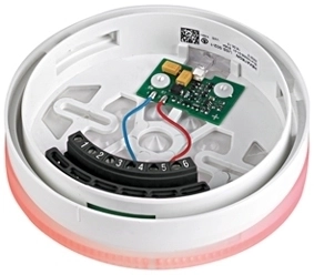 Schrack Seconet Detector base USB 502-20 w/ red flashing ring