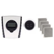 Schrack Seconet Fireray 5000 System 8-100m, controller + 1 detector + 4 prisms