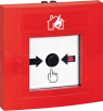 Schrack Seconet Manual callpoint MCP 535X-1 red RAL 3001, IP52, type B
