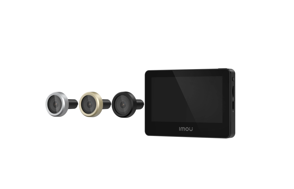 Vizor video inteligent Wi-Fi IMOU VD1 5MP cu acumulator și AI